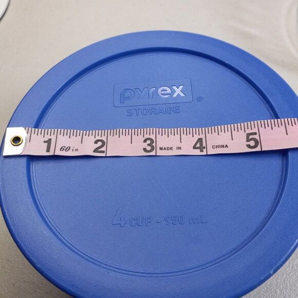 Pyrex Food Storage Container 4 cup Glass Bowls 1 lid - Picture 5 of 5